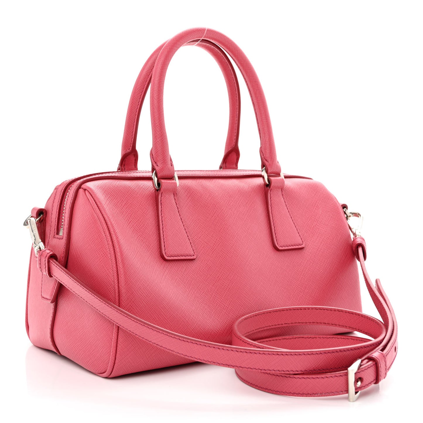 Saffiano Lux Convertible Bowler Peonia