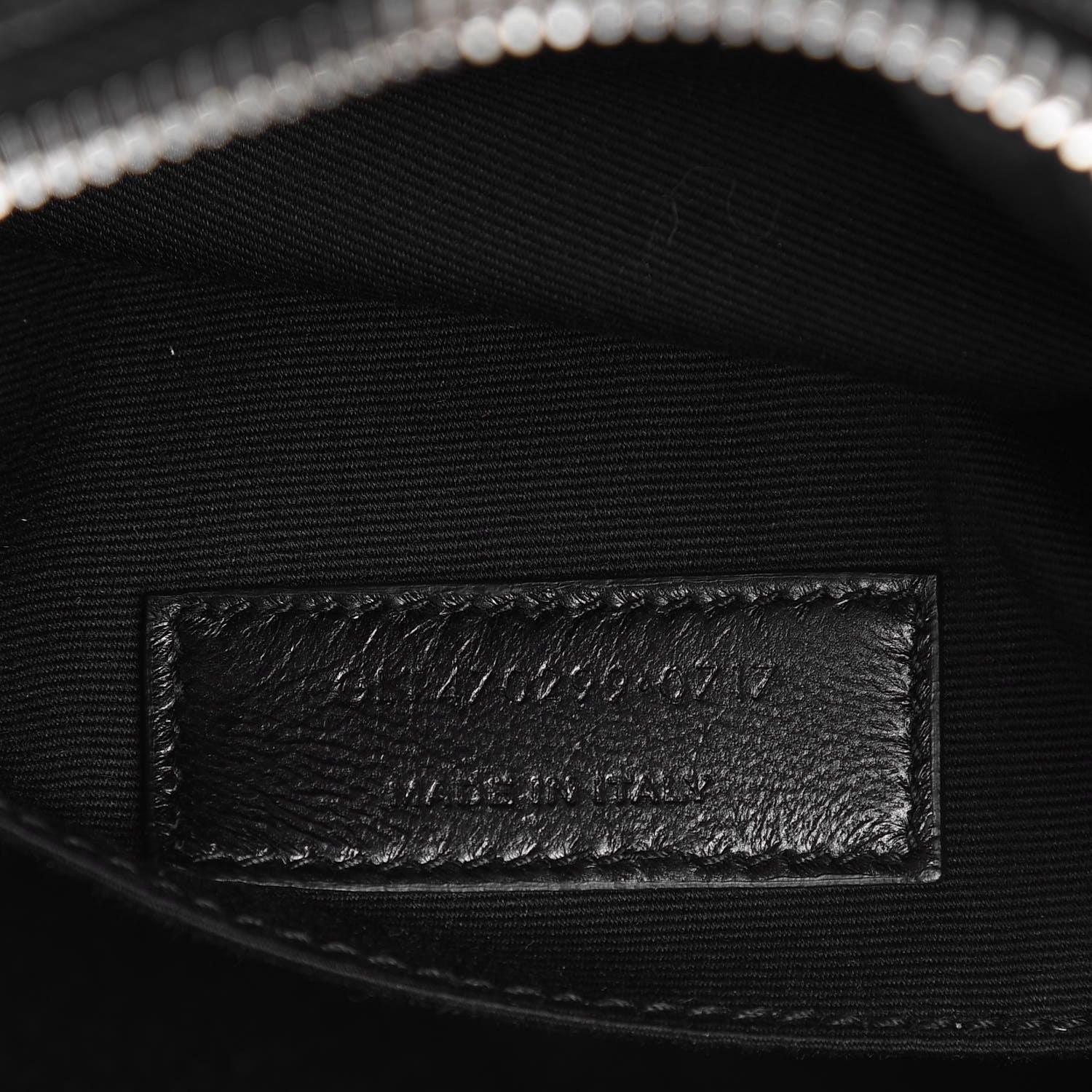 Saint Laurent Lambskin Monogram Small Lou Camera Bag Black 7 of 7