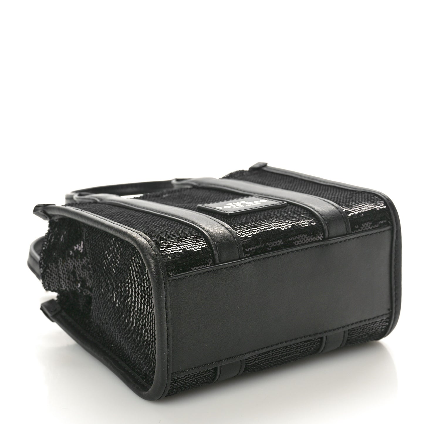 Sequin Mini The Tote Bag Black