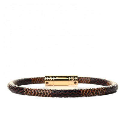 Louis Vuitton Damier Ebene Keep It Bracelet 19 2 of 3