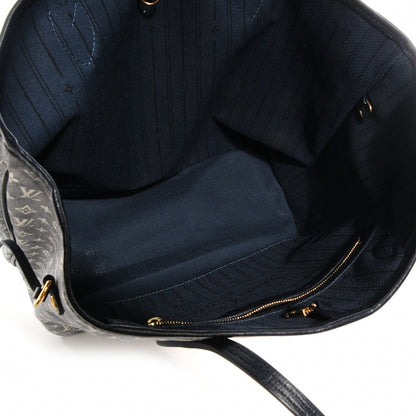 Louis Vuitton Monogram Idylle Neverfull MM Encre 5 of 7