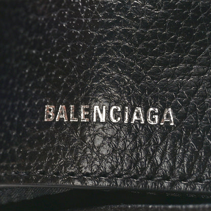 Gucci X BALENCIAGA BB Monogram Calfskin Web Mini Jackie 1961 Hobo Black 6 of 8