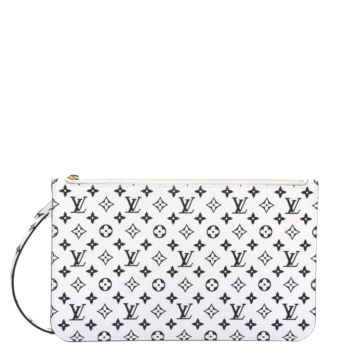 Monogram Giant Neverfull MM GM Pochette White