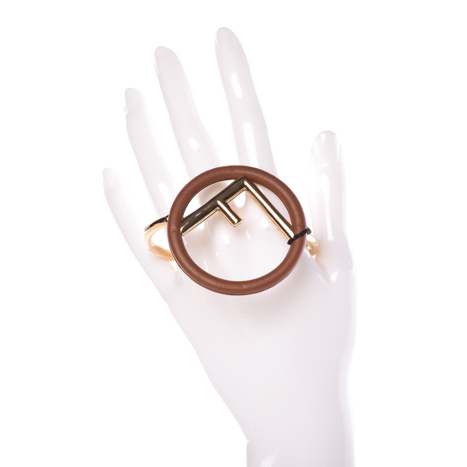 Fendi Nappa Metal F is Bracelet Oro Corteccia 2 of 6