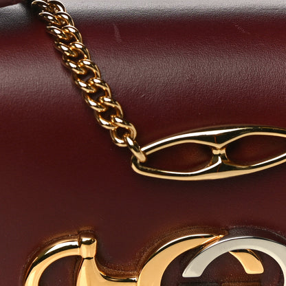 Gucci Shibuya Calfskin Mini Zumi Shoulder Bag Vintage Bordeaux 14 of 15
