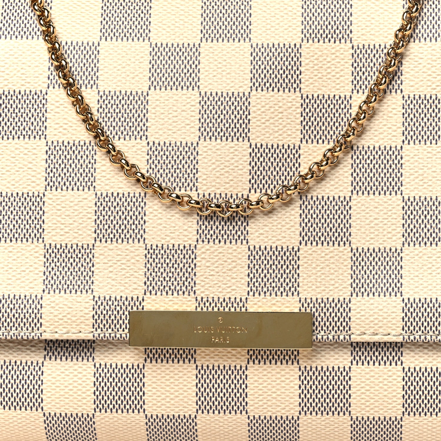 Louis Vuitton Damier Azur Favorite MM 7 of 10