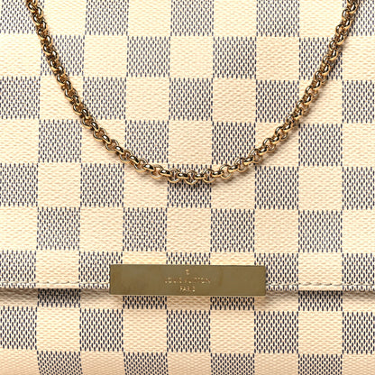 Louis Vuitton Damier Azur Favorite MM 7 of 10