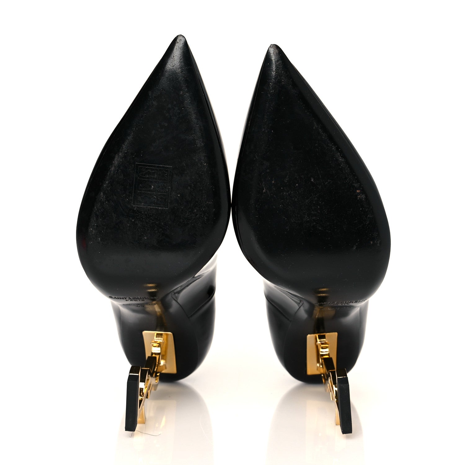 Saint Laurent Patent Opyum 110 Pumps 41 Black 5 of 8