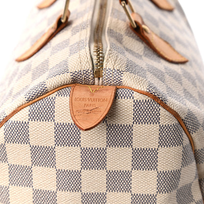 Louis Vuitton Damier Azur Speedy 30 8 of 12