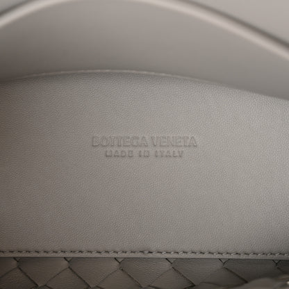 Bottega Veneta Nappa Intrecciato Small Andiamo Shoulder Bag Sterling 6 of 9