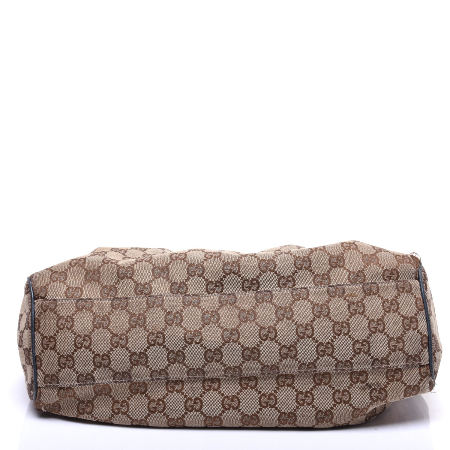 Gucci Metallic Monogram Medium Sukey Tote Blue 10 of 15