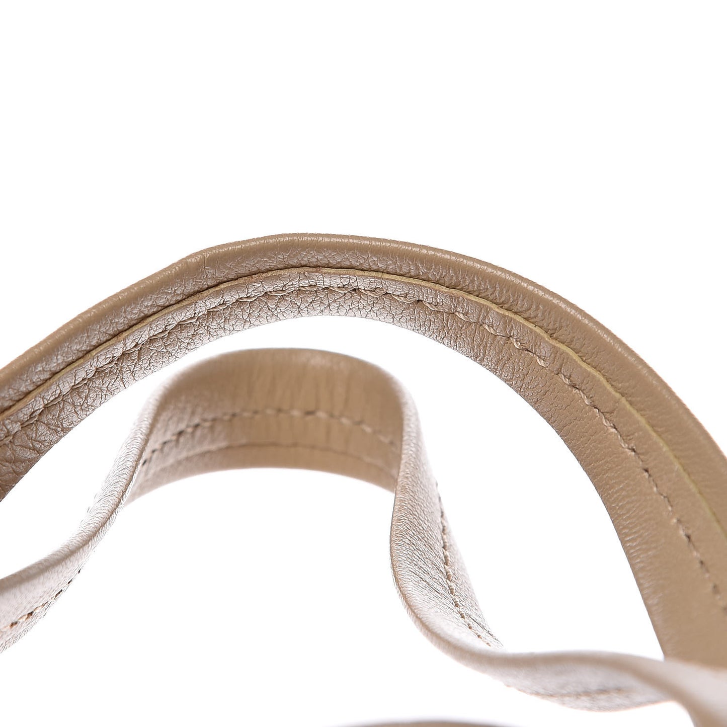 Lambskin Vertical Bi-Cabas Butter