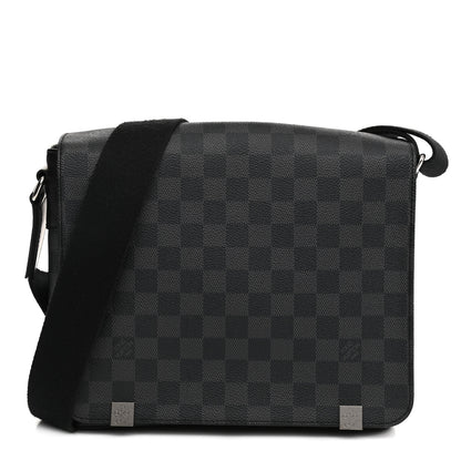 Louis Vuitton Damier Graphite District PM 2 of 15