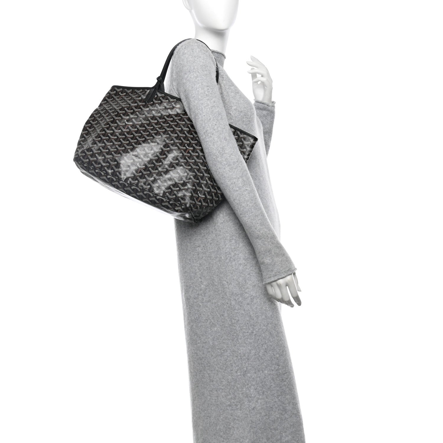 Goyard Goyardine Saint Louis PM Black 2 of 13