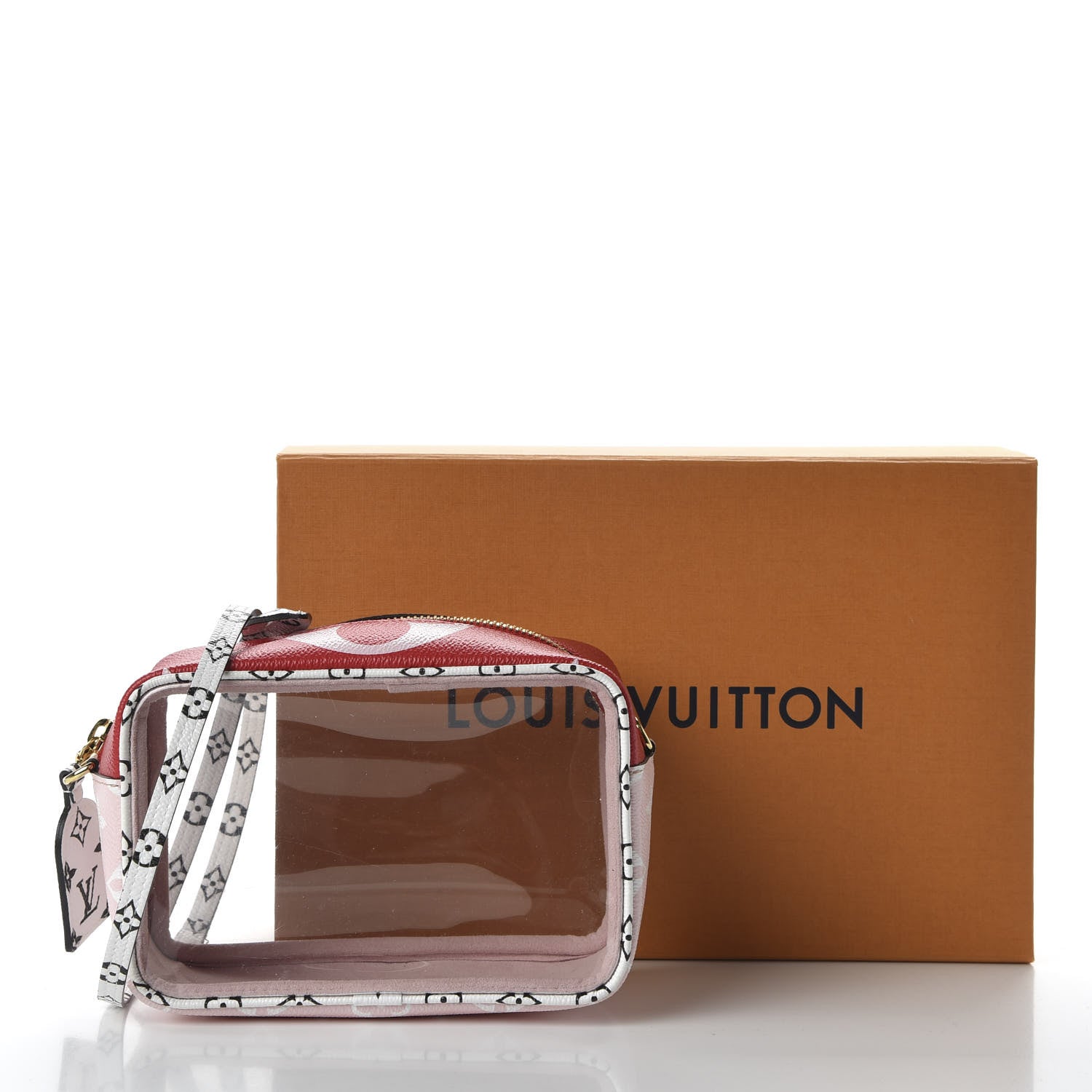 Louis Vuitton Monogram Giant Beach Pouch Rouge 10 of 10