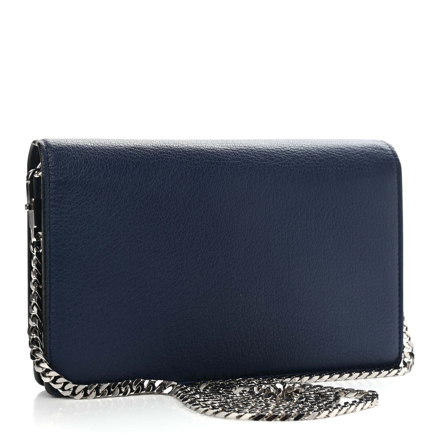 Givenchy Sugar Goatskin Pandora Chain Wallet Navy 3 of 11