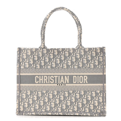 Christian Dior Oblique Medium Book Tote Grey 1 of 10