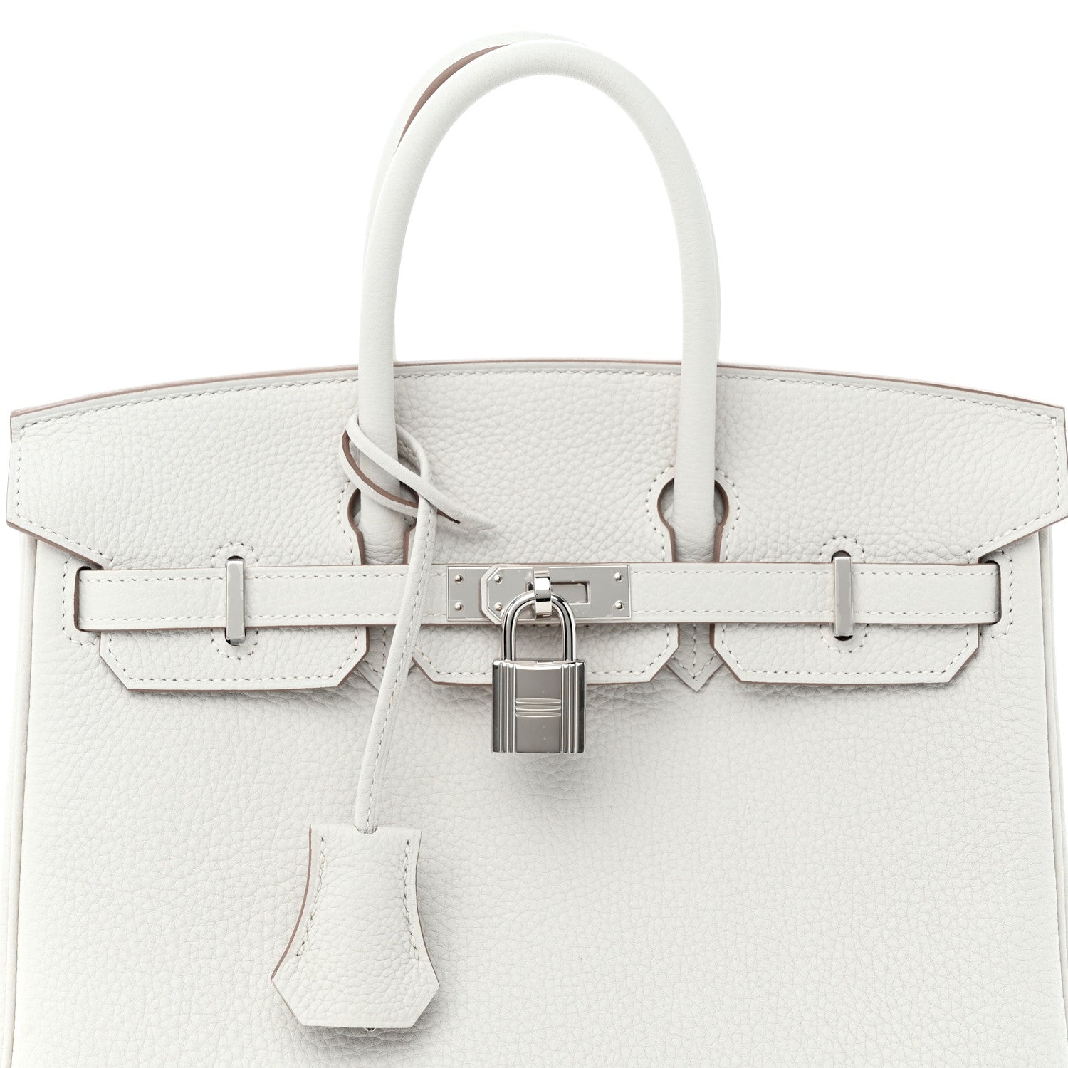 Hermes Togo Birkin 25 Gris Pale 8 of 11