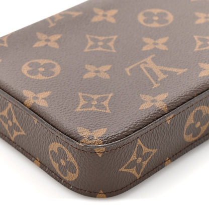 Louis Vuitton Monogram Pochette Felicie Chain Wallet Fuchsia 13 of 16