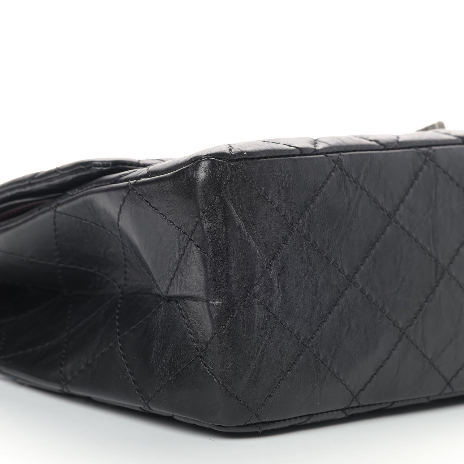 Chanel Aged Calfskin Quilted 2.55 Reissue 226 Flap Black 6 of 12