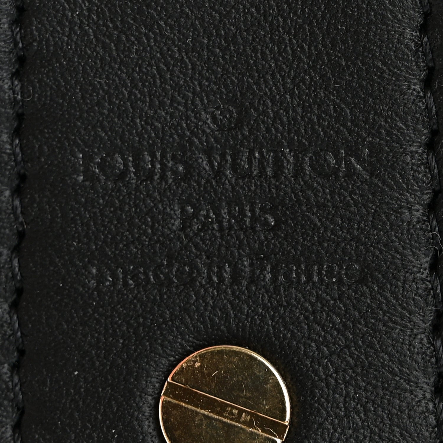 Louis Vuitton Monogram Bandouliere Shoulder Strap XL Black 3 of 5