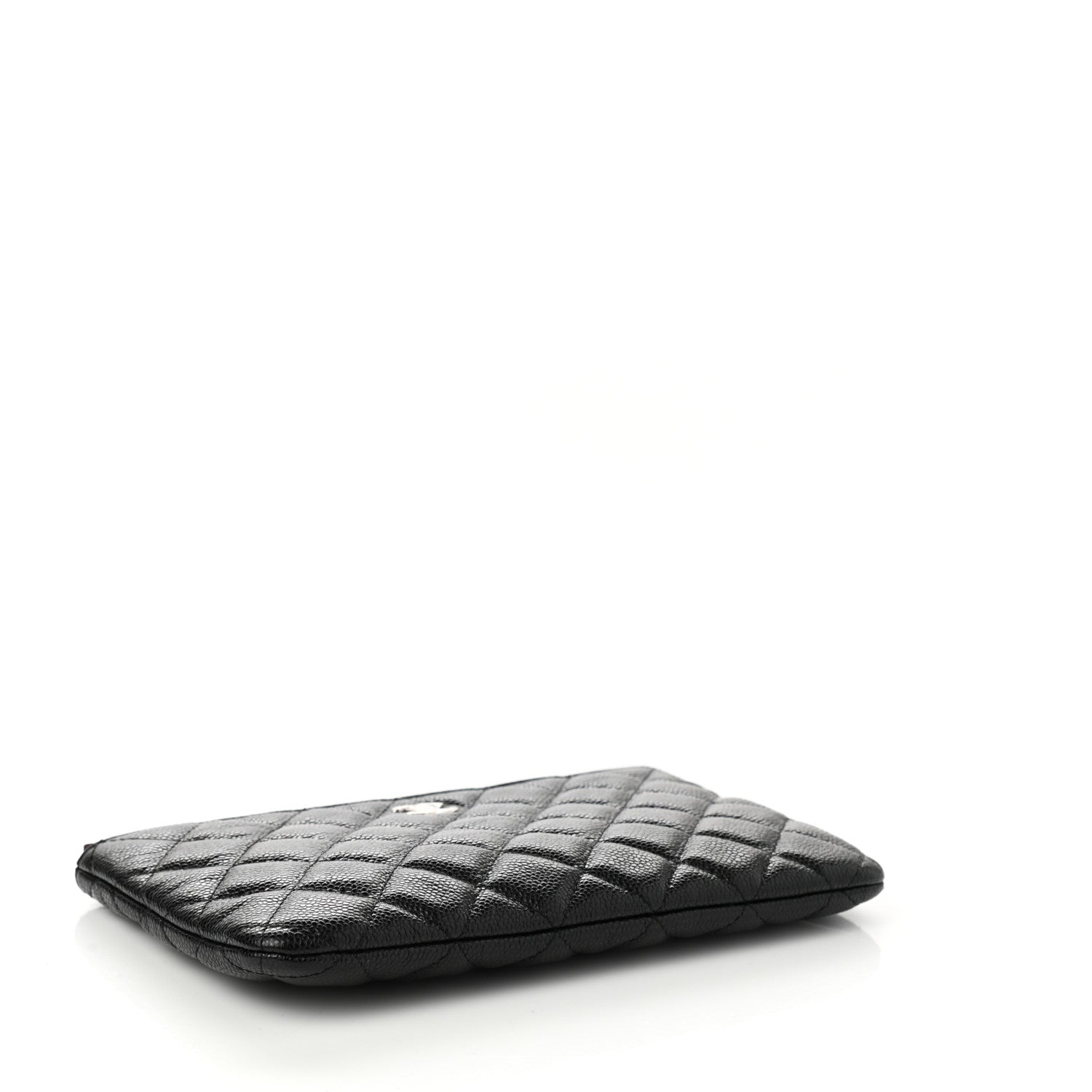 Chanel Caviar Quilted Cosmetic Case Black 3 of 6