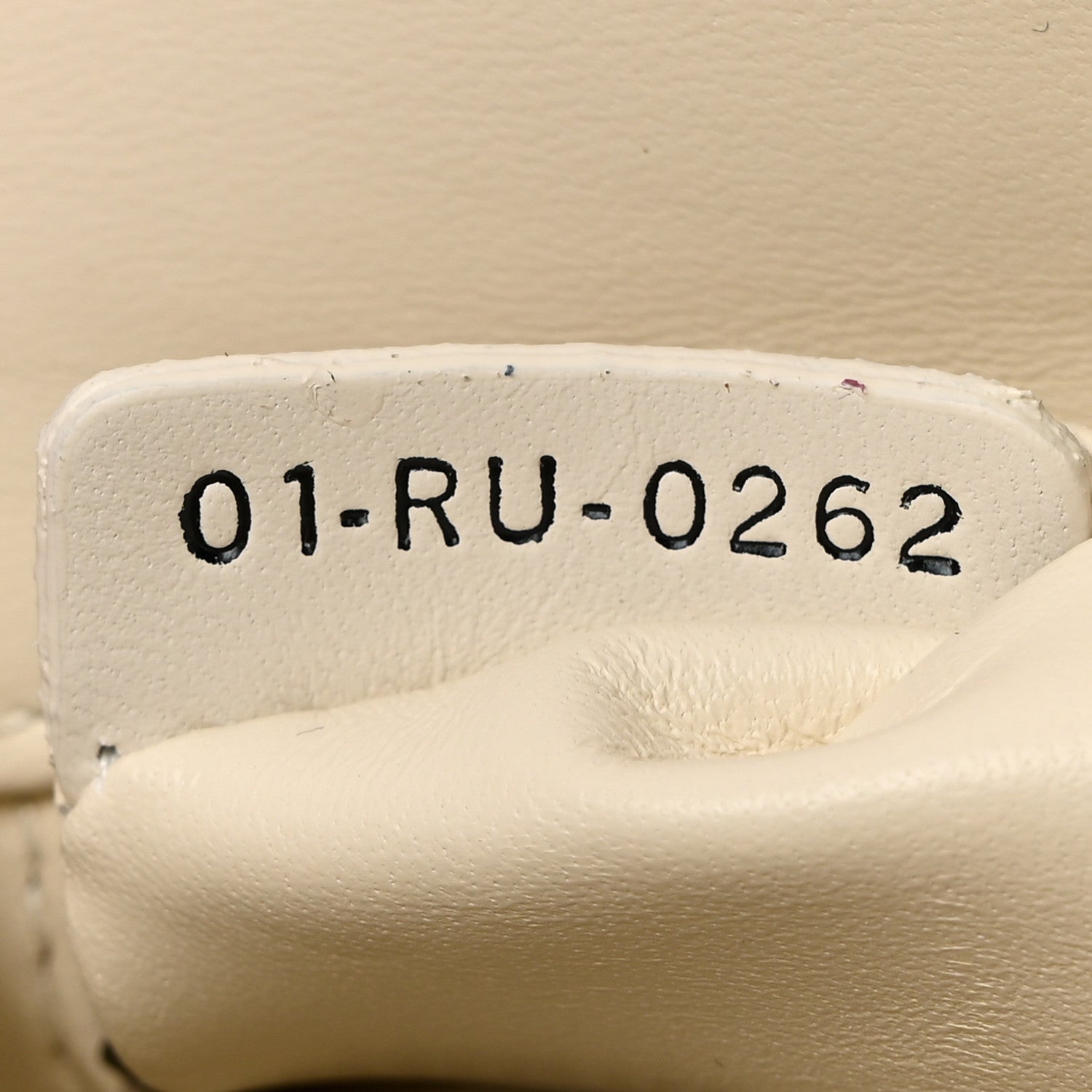 Christian Dior Lambskin Maxi Cannage 30 Montaigne Chain Top Handle Bag Off White 7 of 10