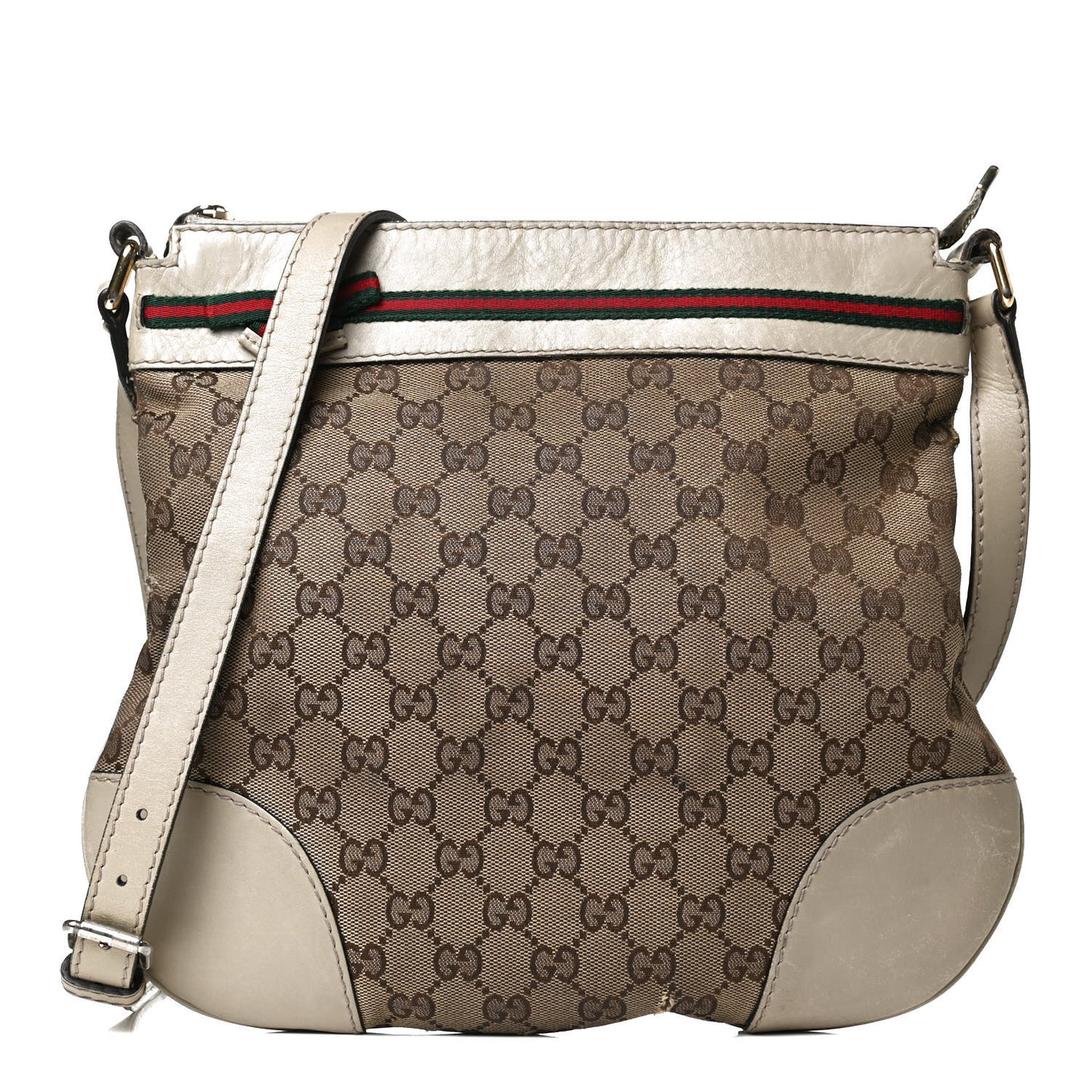 Monogram Mayfair Messenger Off White