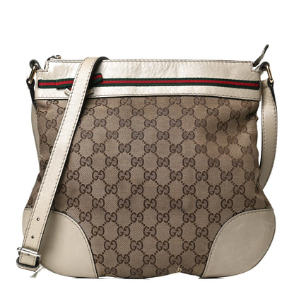 Gucci Monogram Mayfair Messenger Off White 1 of 17