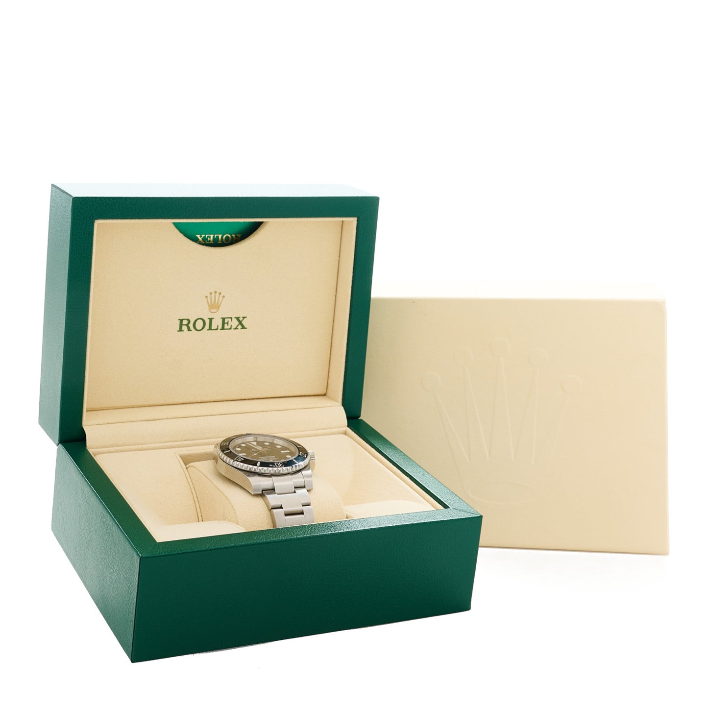 Stainless Steel 40mm Oyster Perpetual Submariner Watch Black 114060