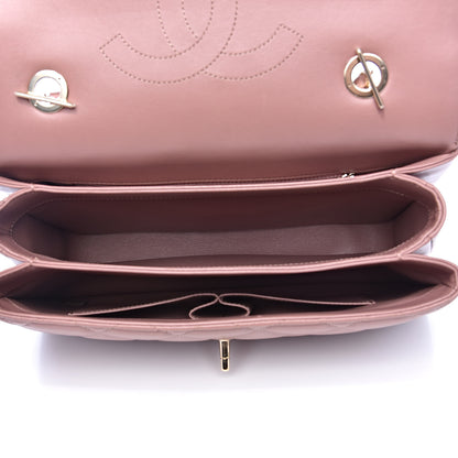 Chanel Lambskin Quilted Medium Trendy CC Flap Dual Handle Bag Pink 5 of 10