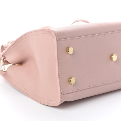 Saint Laurent Calfskin Monogram Baby Cabas Pink 8 of 9