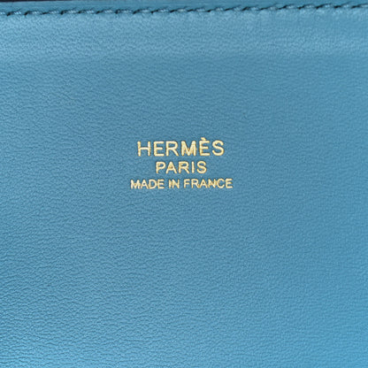 Hermes Epsom Bolide 27 Bleu Du Nord 6 of 13