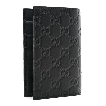 Gucci Guccissima Passport Case Black 3 of 8