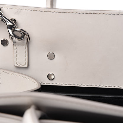 Givenchy Grained Calfskin Mini Horizon Satchel Off White 8 of 13