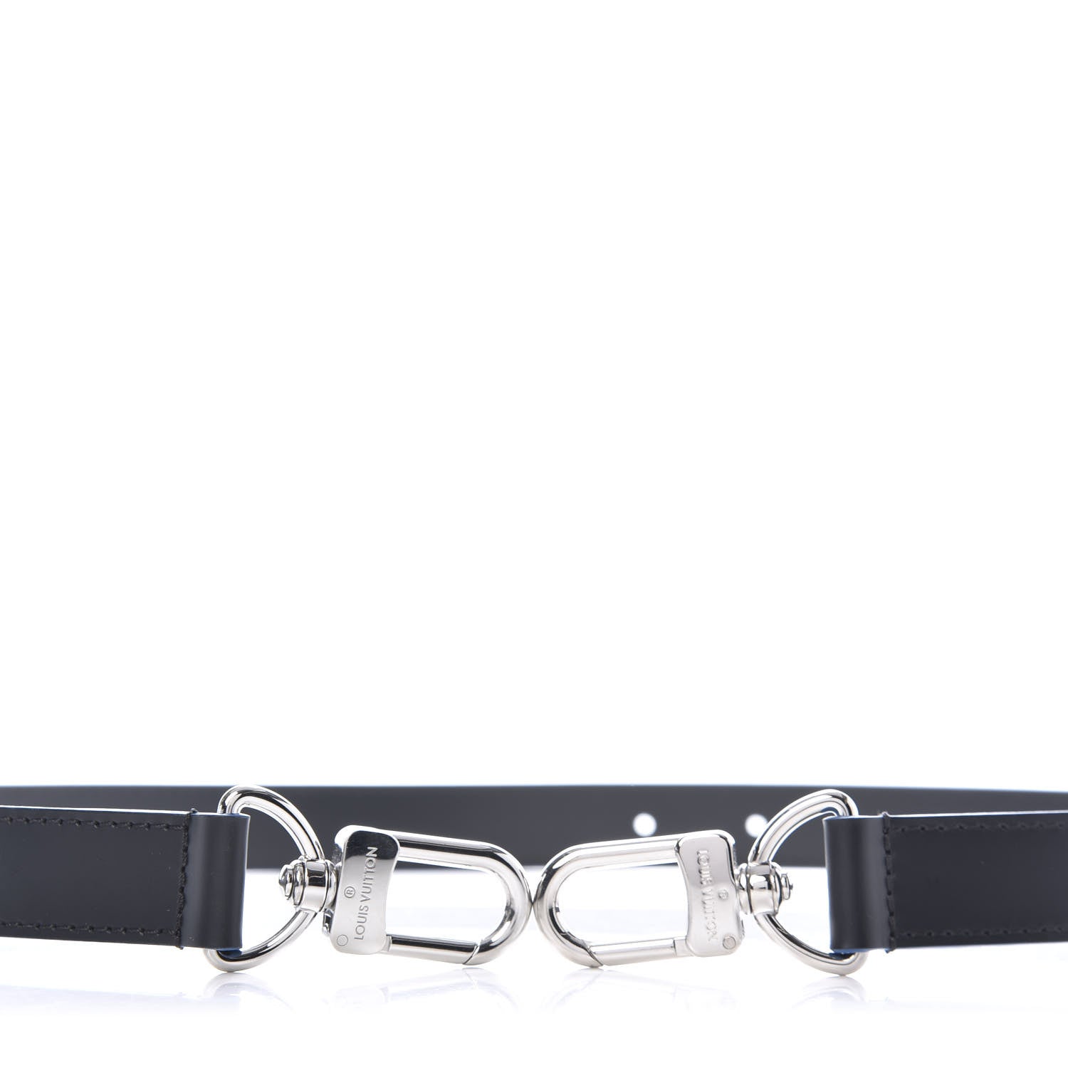 Louis Vuitton Calfskin Adjustable Keepall Bandouliere Shoulder Strap Blue 3 of 3
