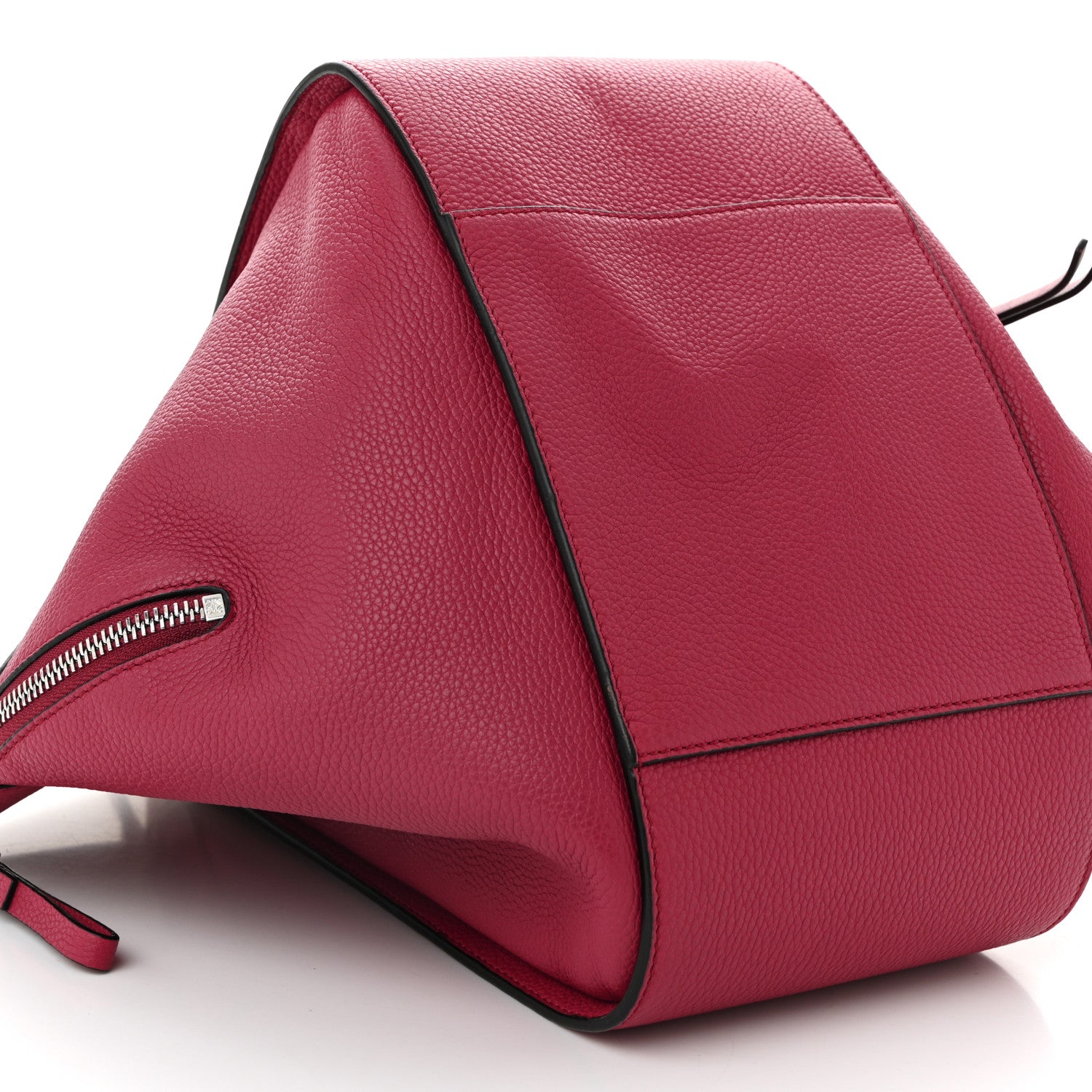 Loewe Grained Calfskin Small Hammock Shoulder Bag Raspberry 9 of 10