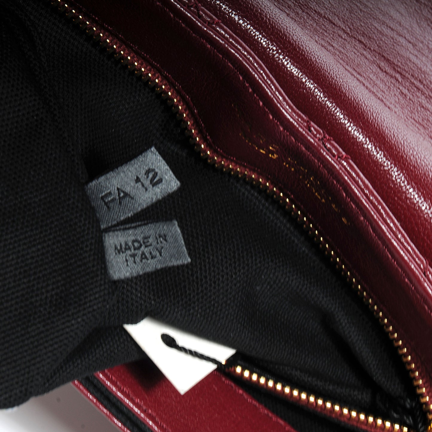Leather Large The Single Bordeaux
