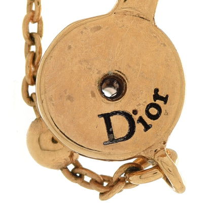 Christian Dior Pearl Shiny-D Earring Gold 4 of 5