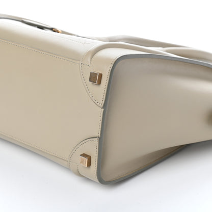 Celine Smooth Calfskin Micro Luggage Mastic 9 of 9