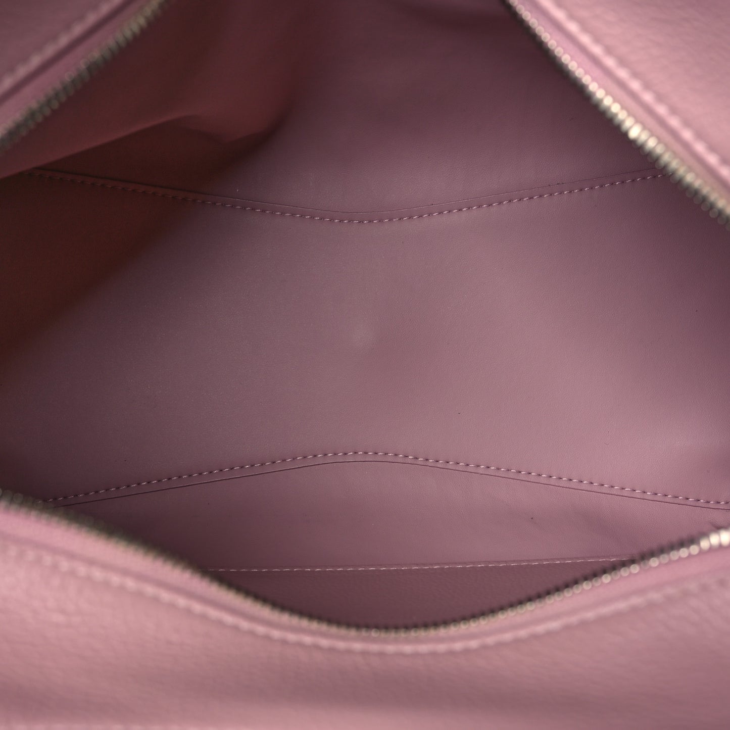 Grained Calfskin Neo Classic Silver Hardware S City Powder Pink