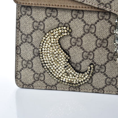 Gucci GG Supreme Monogram Shooting Star Embroidered Medium Dionysus Shoulder Bag Beige 10 of 13