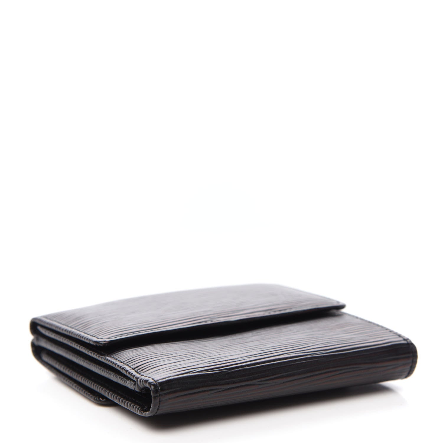 Louis Vuitton Epi Elise Wallet Black 4 of 9