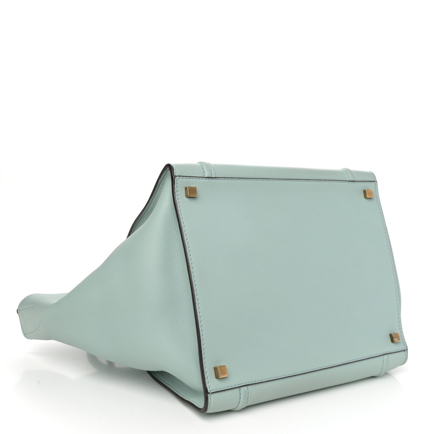 Celine Supple Calfskin Medium Phantom Luggage Glacier 4 of 11