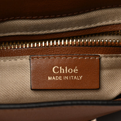 Chloe Suede Calfskin Small Faye Backpack Tan 6 of 13