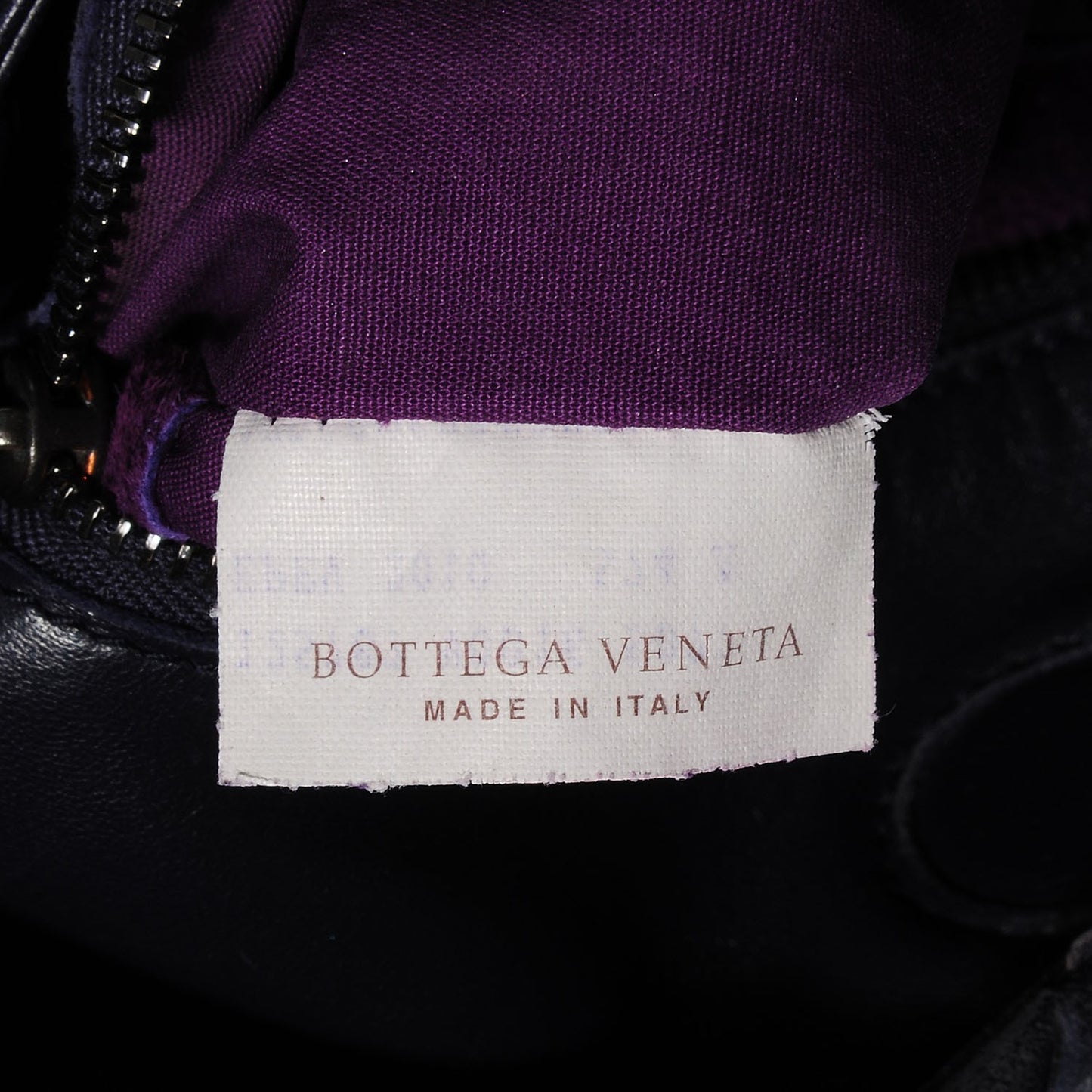 Nappa Intrecciato Medium Campana Hobo Ink