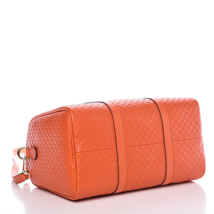 Gucci Microguccissima Medium Joy Boston Sun Orange 4 of 9