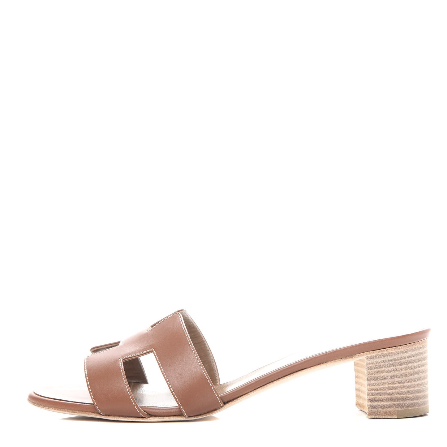 Calfskin Oasis Sandals 39.5 Gold