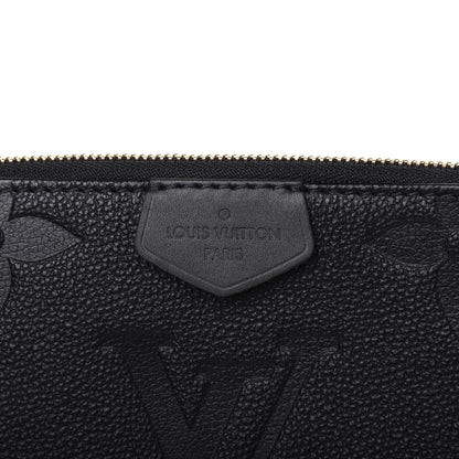 Louis Vuitton Empreinte Monogram Giant Multi Pochette Accessories Large Pochette Black 11 of 11