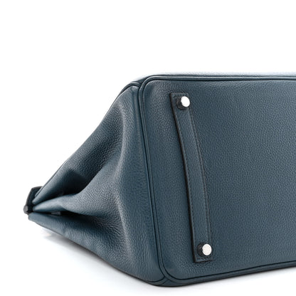 Hermes Togo BIRKIN 35 Bleu de Prusse 9 of 11